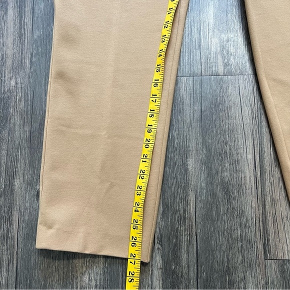 NWT Chico’s Juliet Ponte Trim Detail Tan Slimming Strech Ankle Pants Mid Rise 14 - Picture 13 of 14